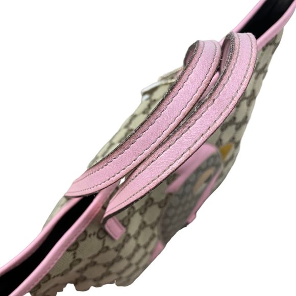 GUCCI Girls Zoo Bird GG Canvas Mini Tote Handbag - Picture 5 of 16